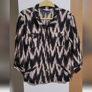 💛2 for $20💛 Bundle and save Chico's Button Down blazer  shirt